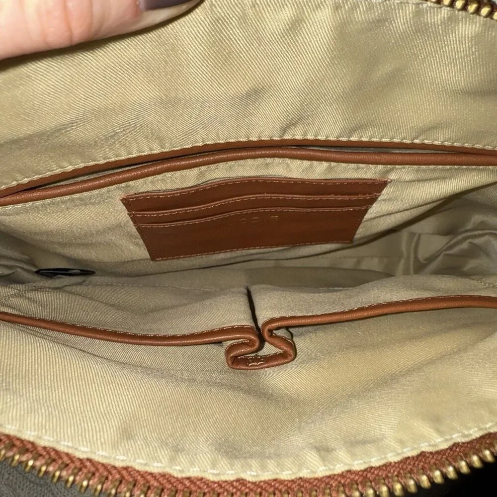 Lodis Summer Backpack Pippa Jute Cotton Leather Detailed Bag